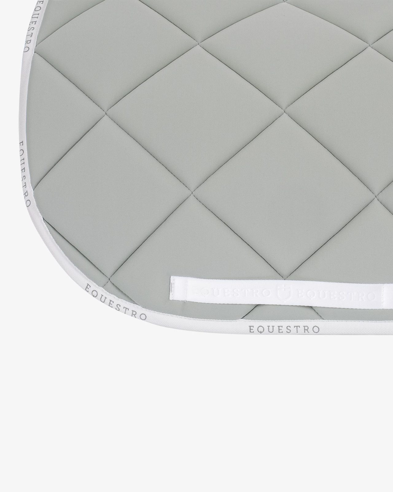 Dressage saddle pad technical fabric with logo