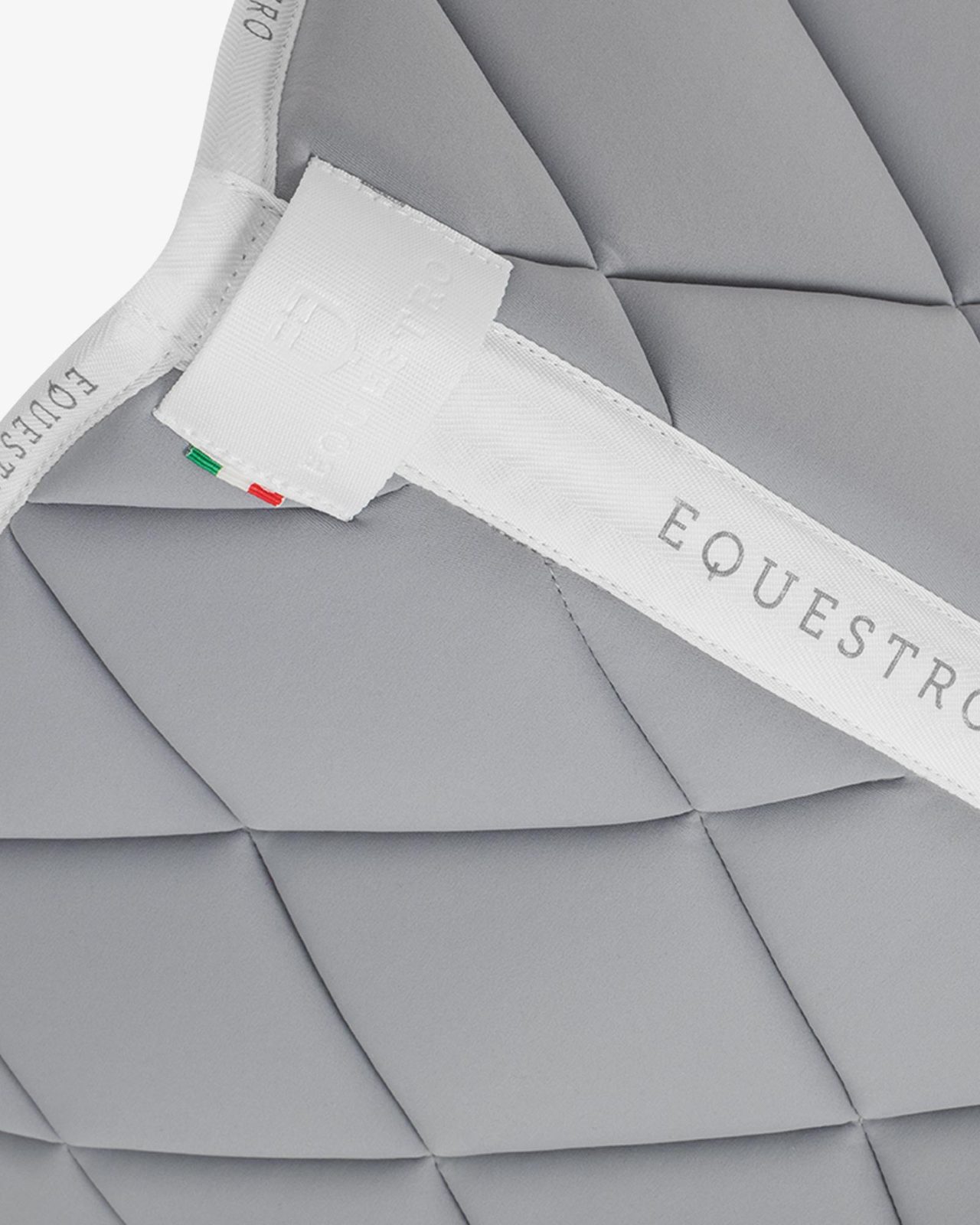 Dressage saddle pad technical fabric with logo