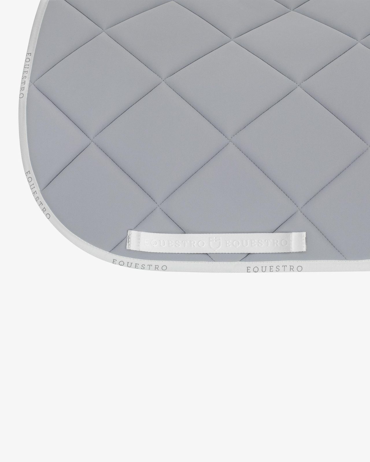 Dressage saddle pad technical fabric with logo