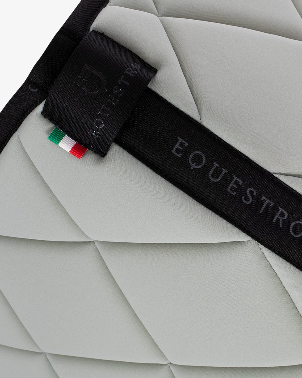 Dressage saddle pad technical fabric with logo