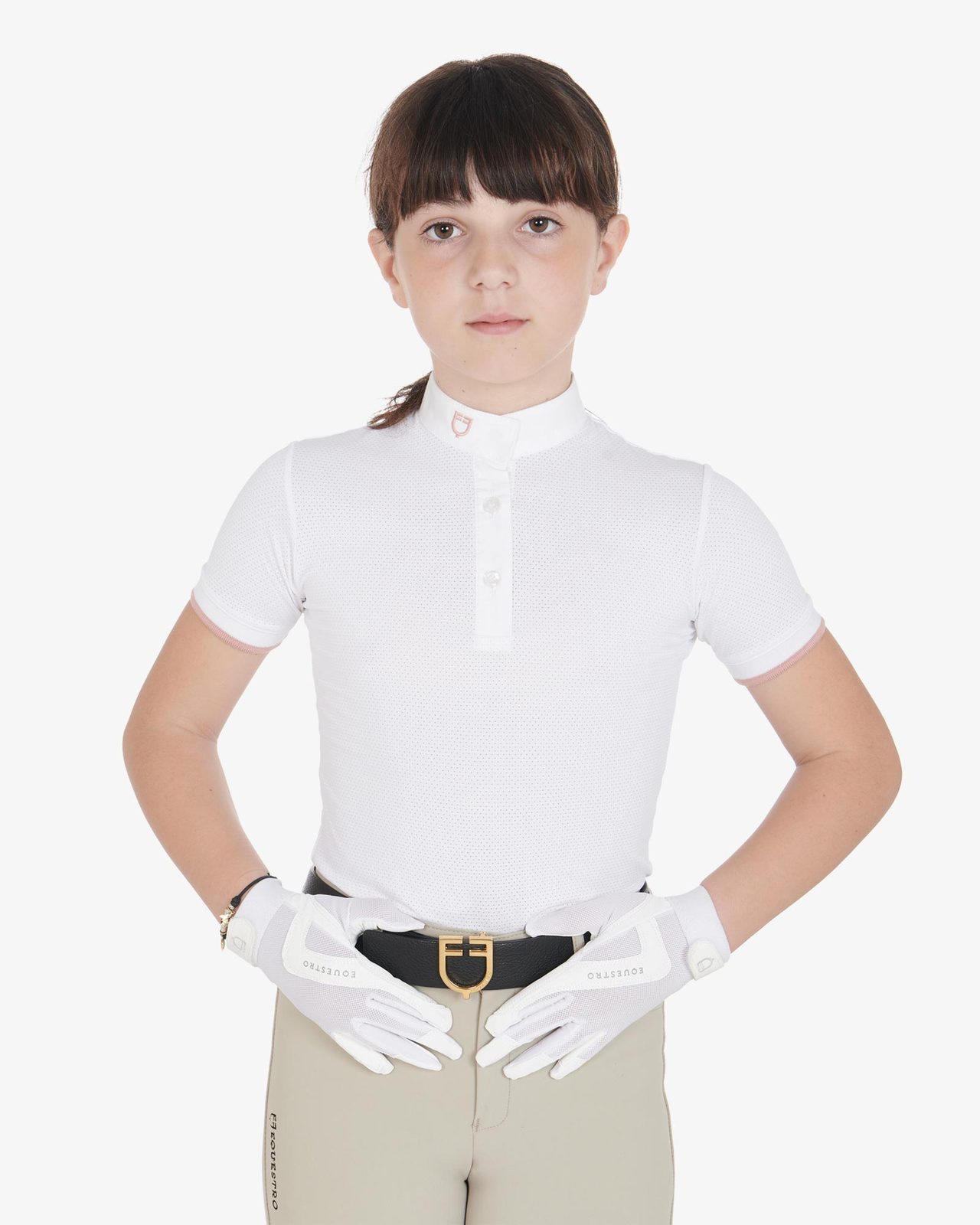 Kids' gloves in technical fabric