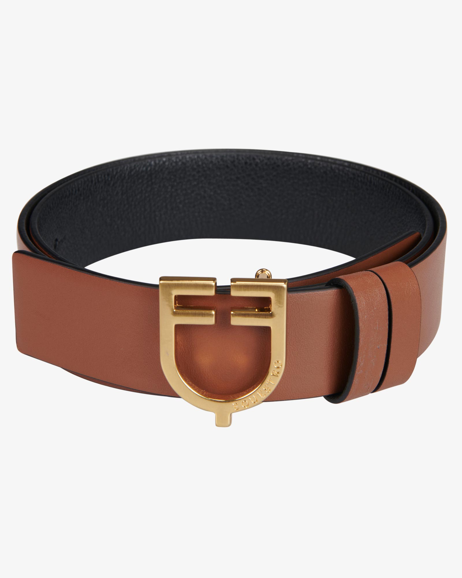 Double-faced smooth leather belt | Shop | Equestro