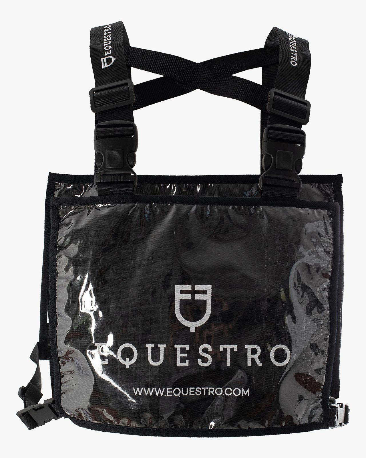 Polyester number holder bib