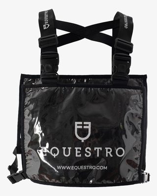 Polyester number holder bib