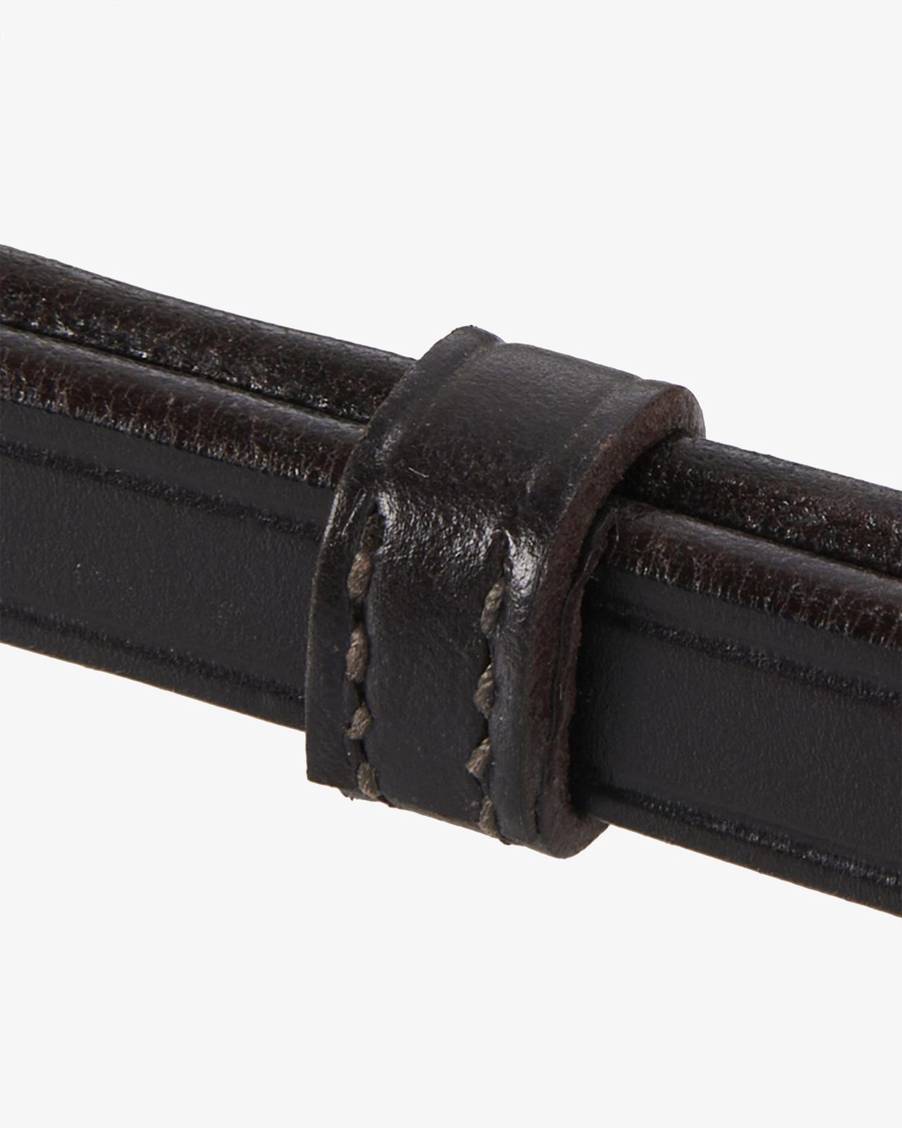 Leather dressage bridle