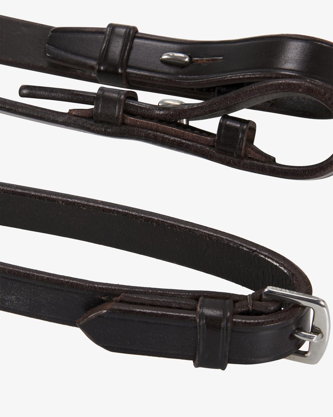 Leather dressage bridle