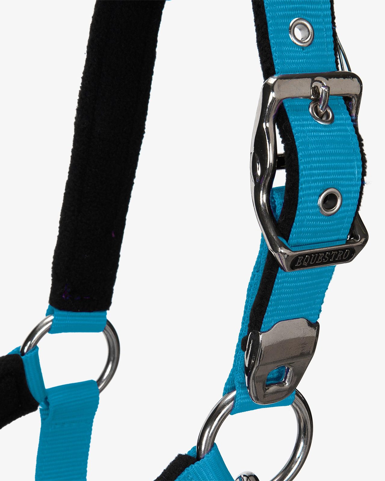 Padded double adjustment headcollar