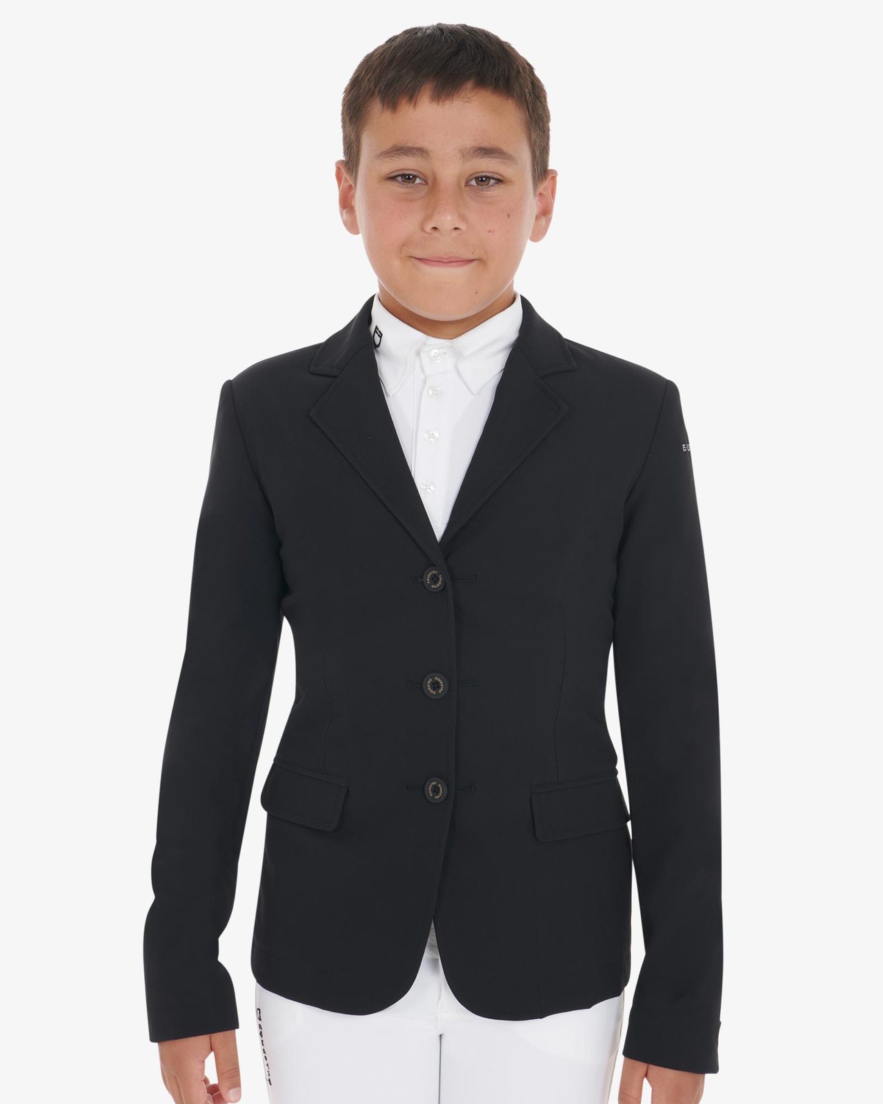 Kids' competition jacket with three buttons