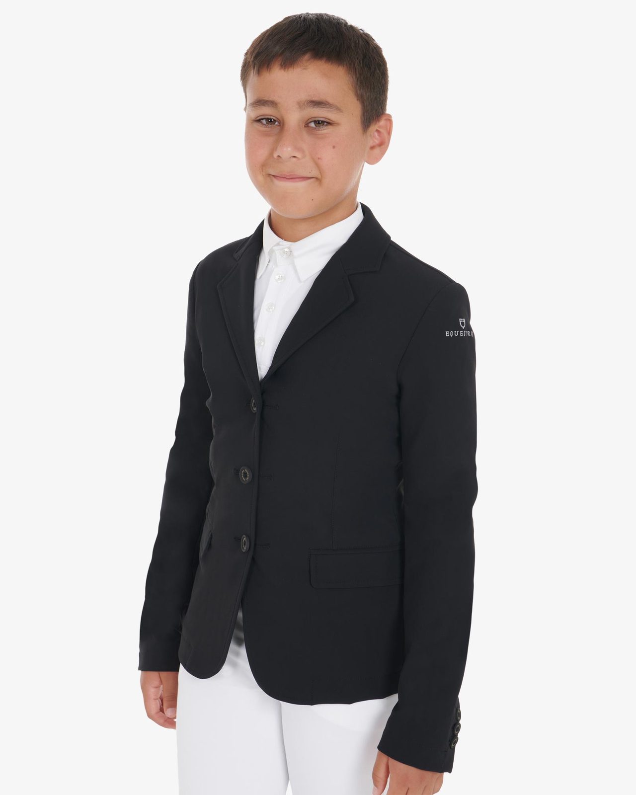 Kids' competition jacket with three buttons