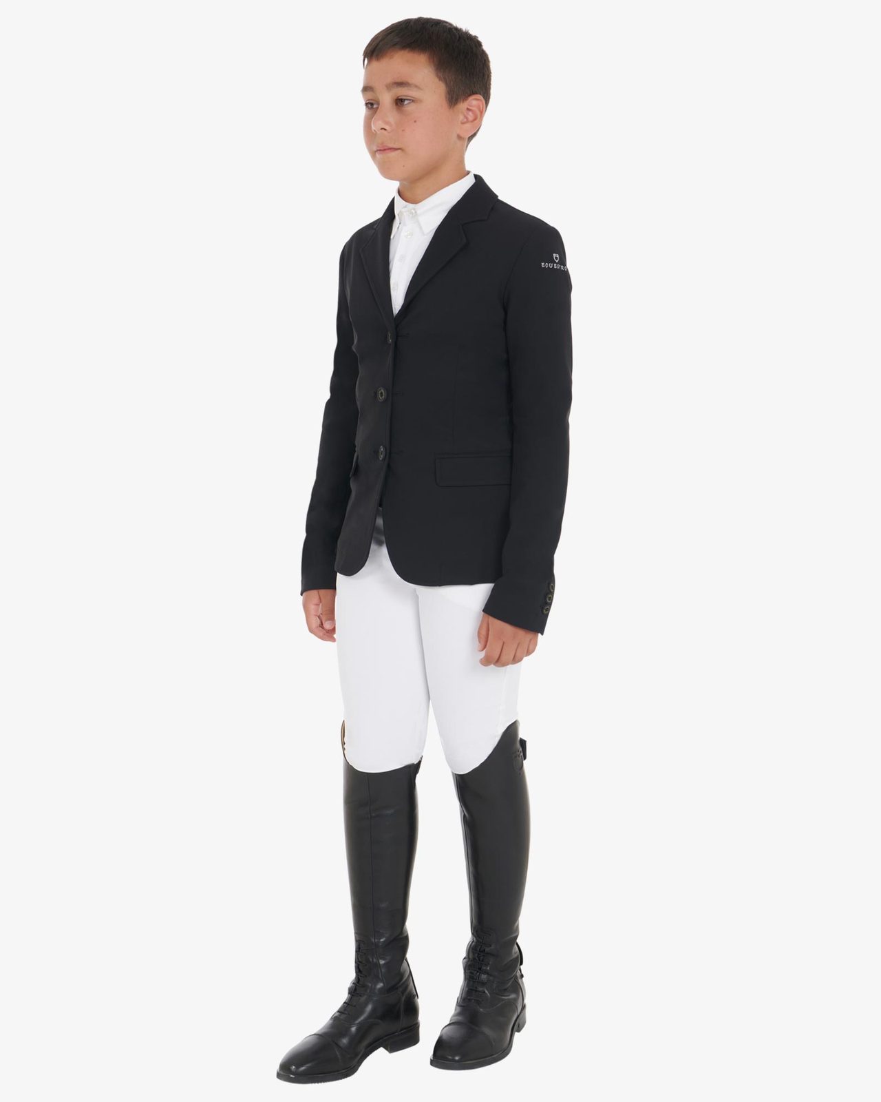 Kids' competition jacket with three buttons