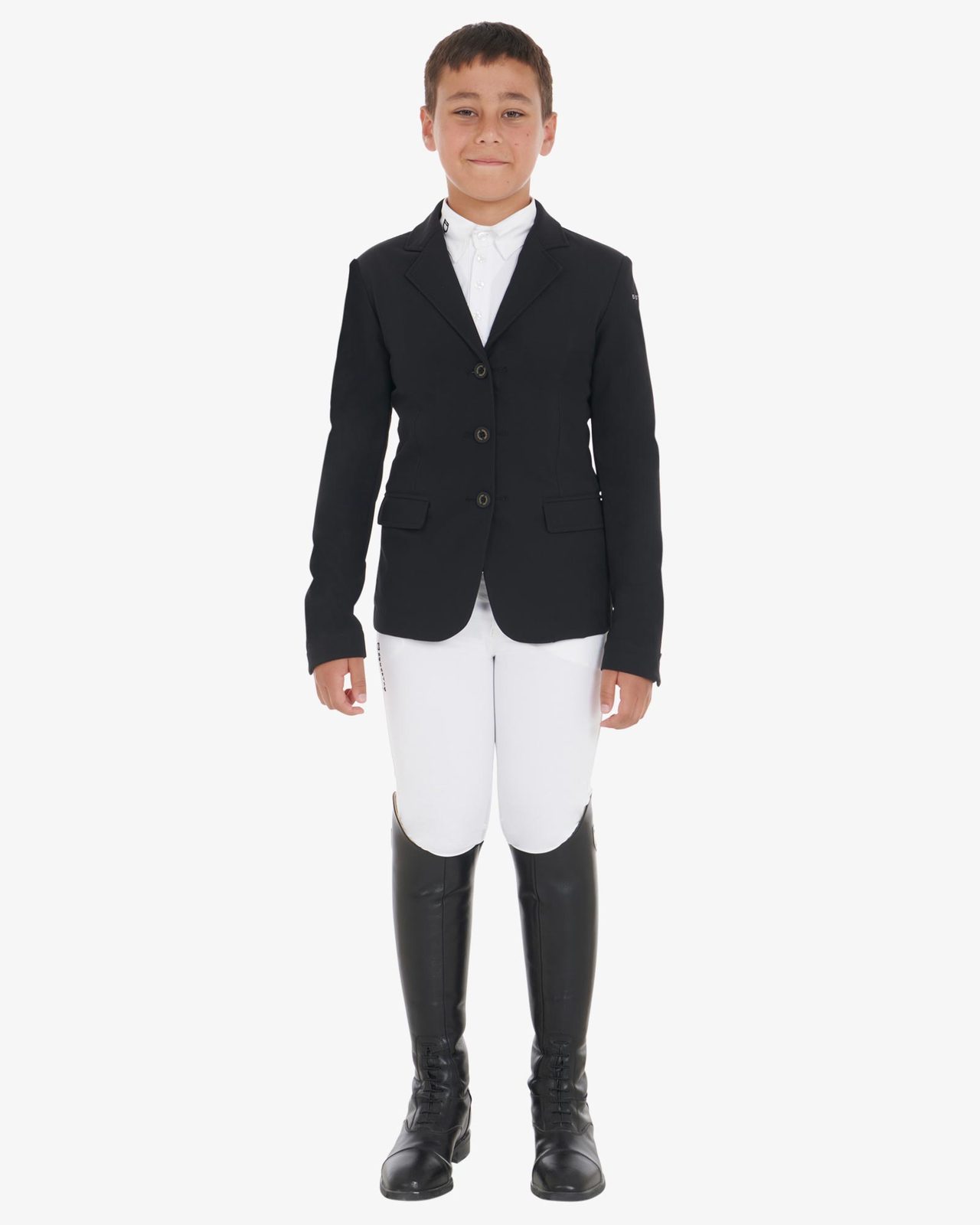 Kids' competition jacket with three buttons