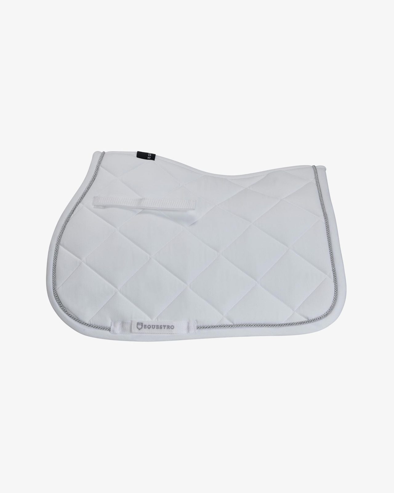 Pony jumping saddle pad in cotton with trimmings