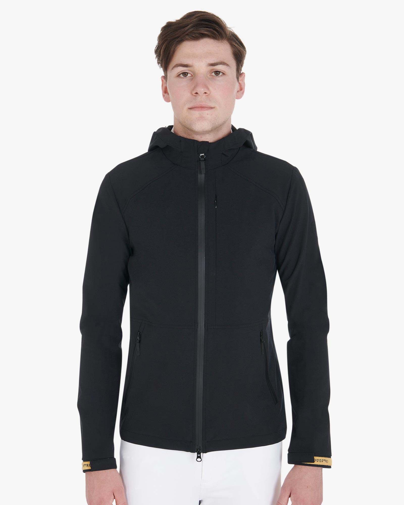 Men's jacket in breathable technical fabric