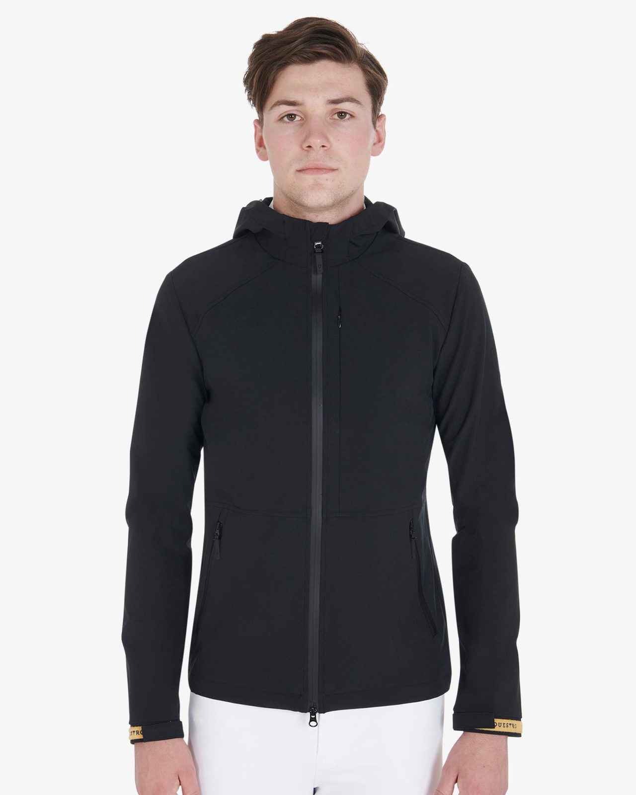 Men's jacket in breathable technical fabric