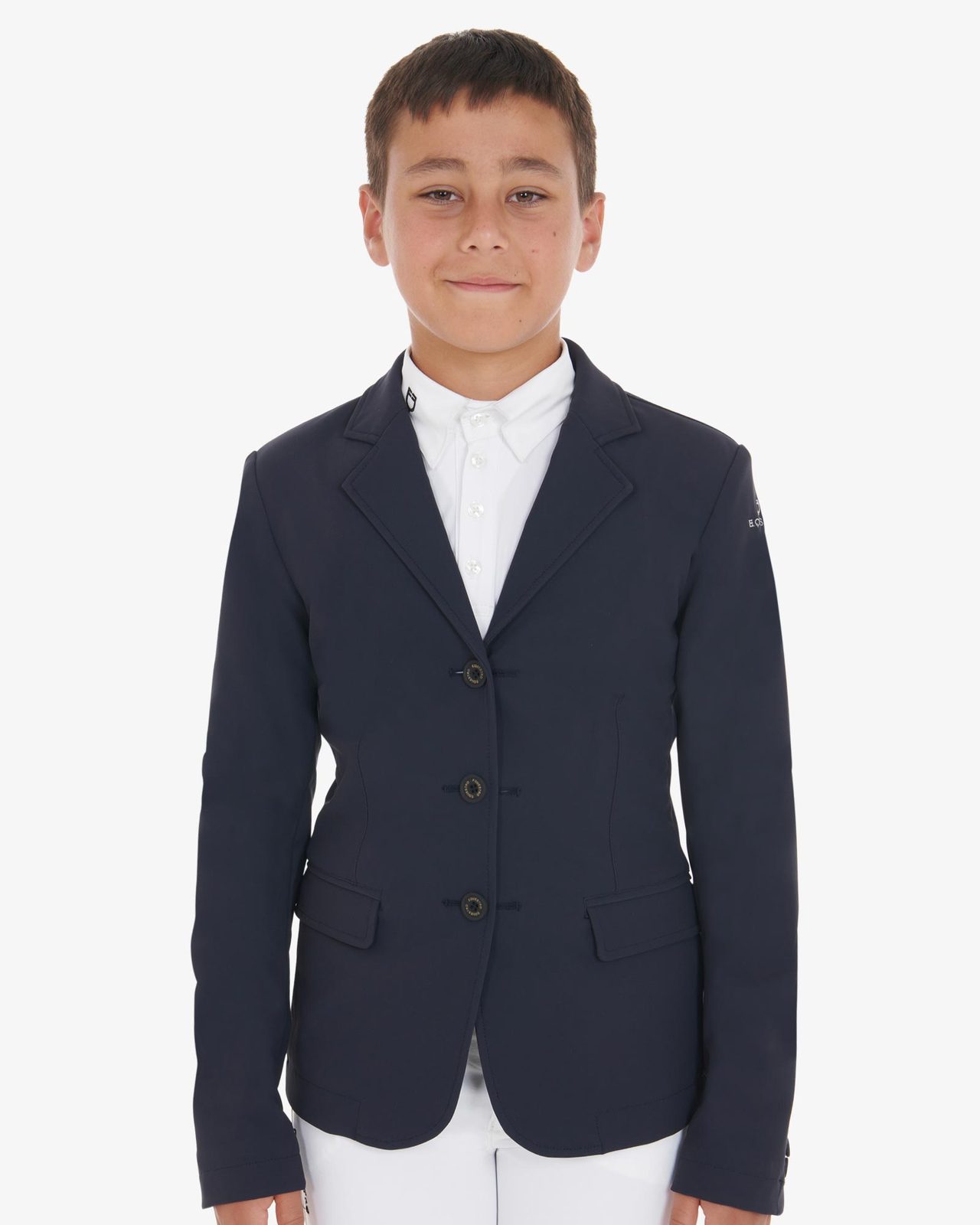 Kids' competition jacket with three buttons