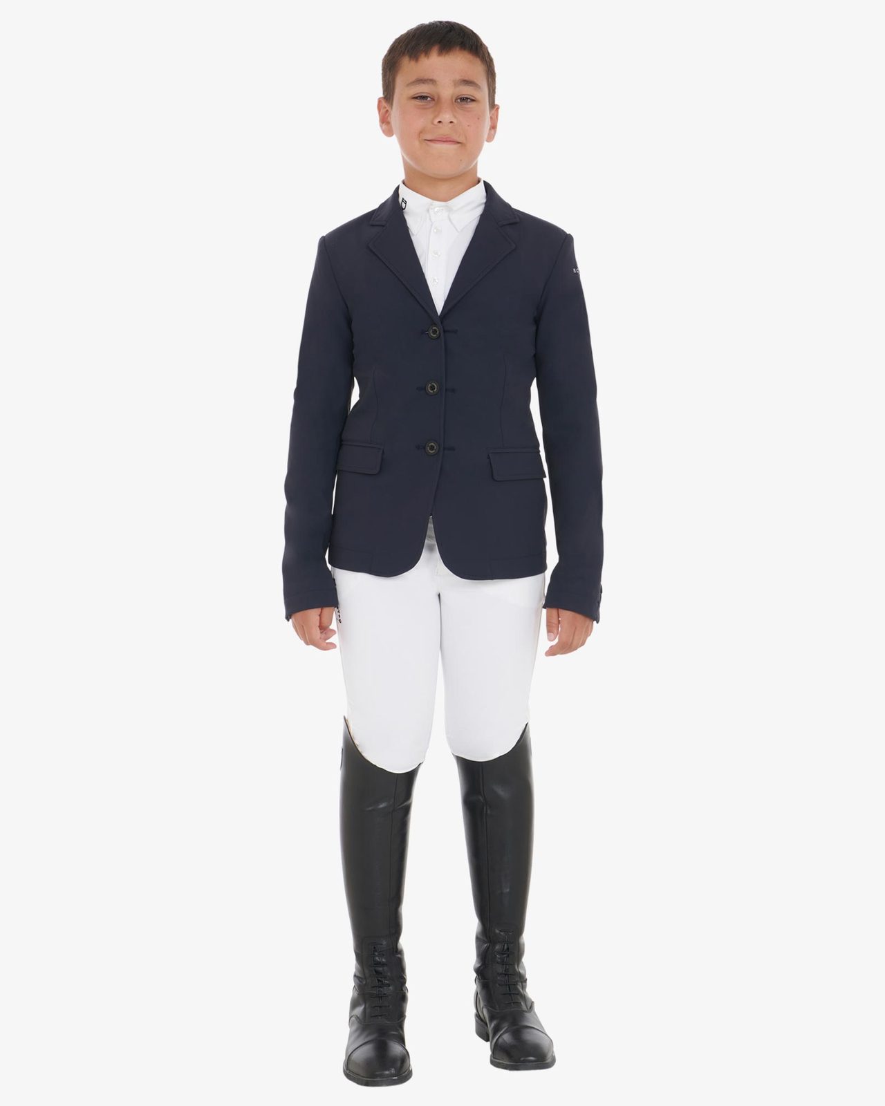 Kids' competition jacket with three buttons