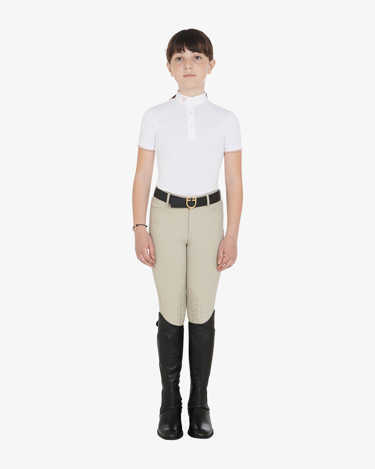 Ghette bambini con elastico morbido cuoio