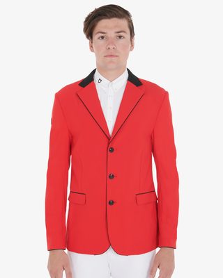 Men's competition jacket with three buttons