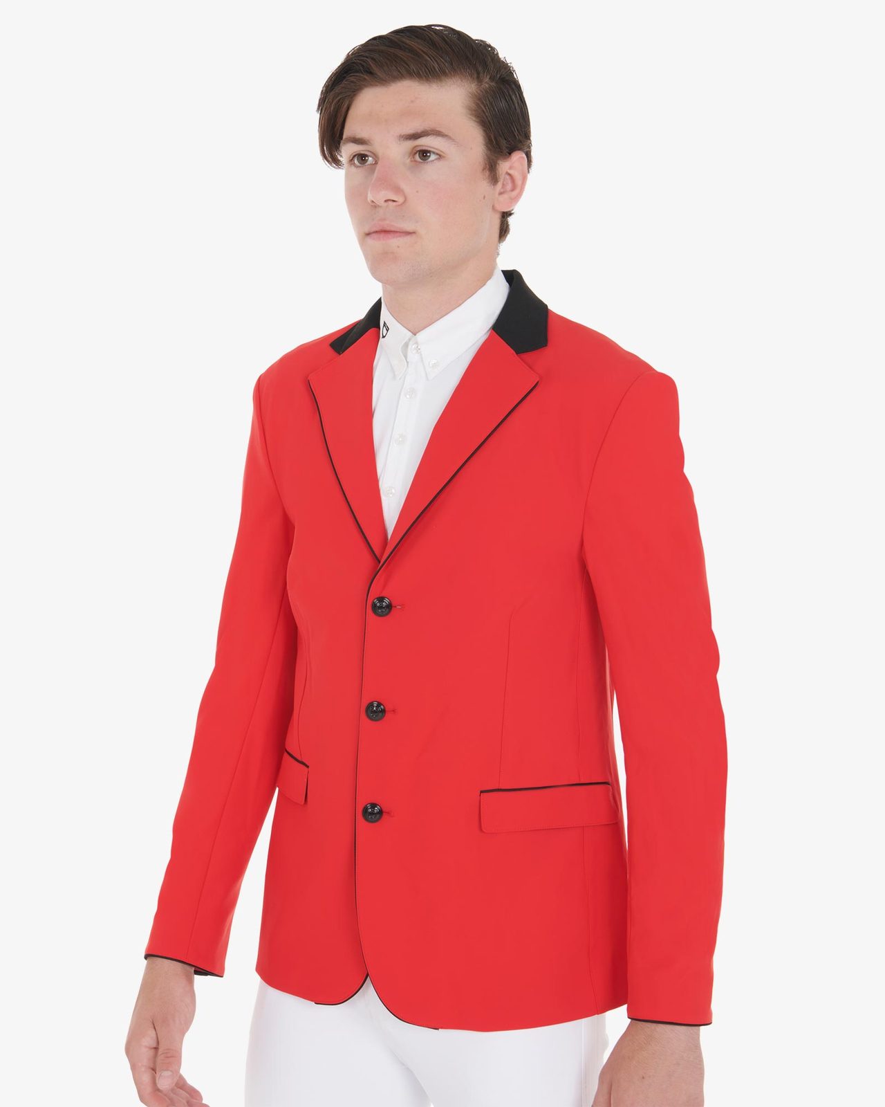 Men's competition jacket with three buttons