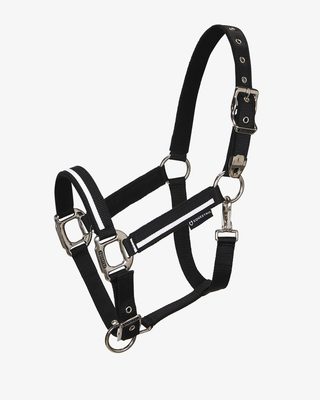 Halter with fleece padding and snap hook