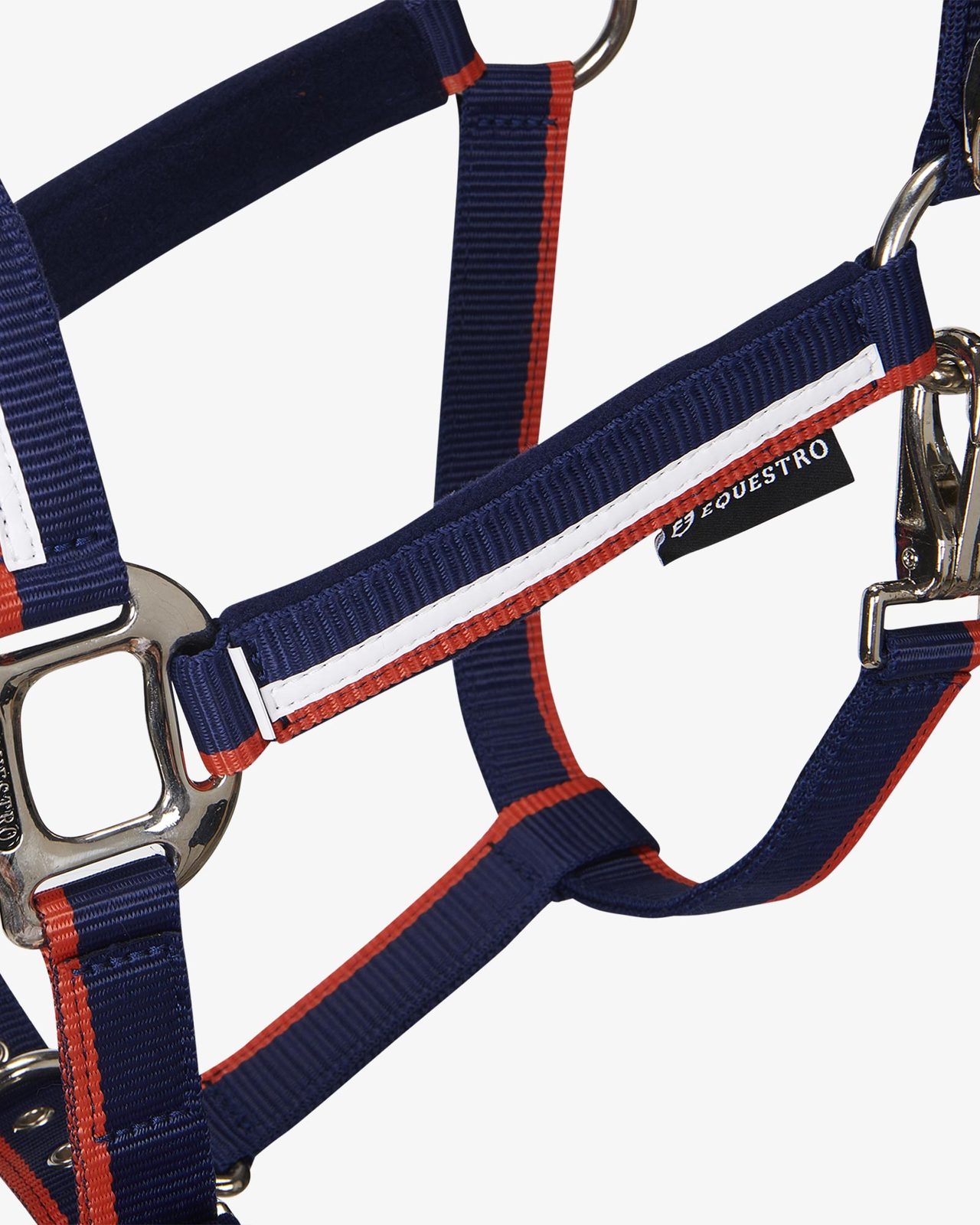 Halter with fleece padding and snap hook