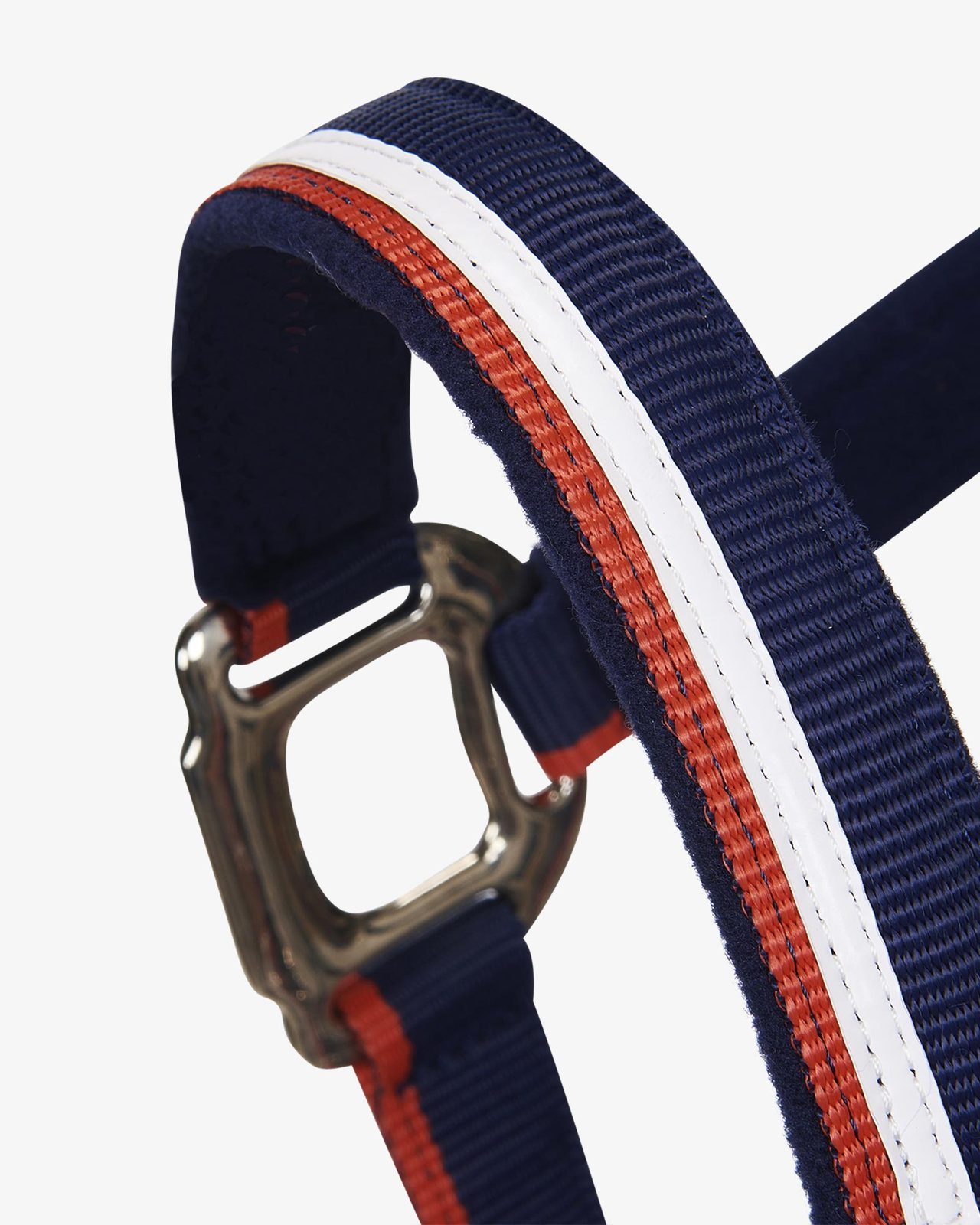 Halter with fleece padding and snap hook