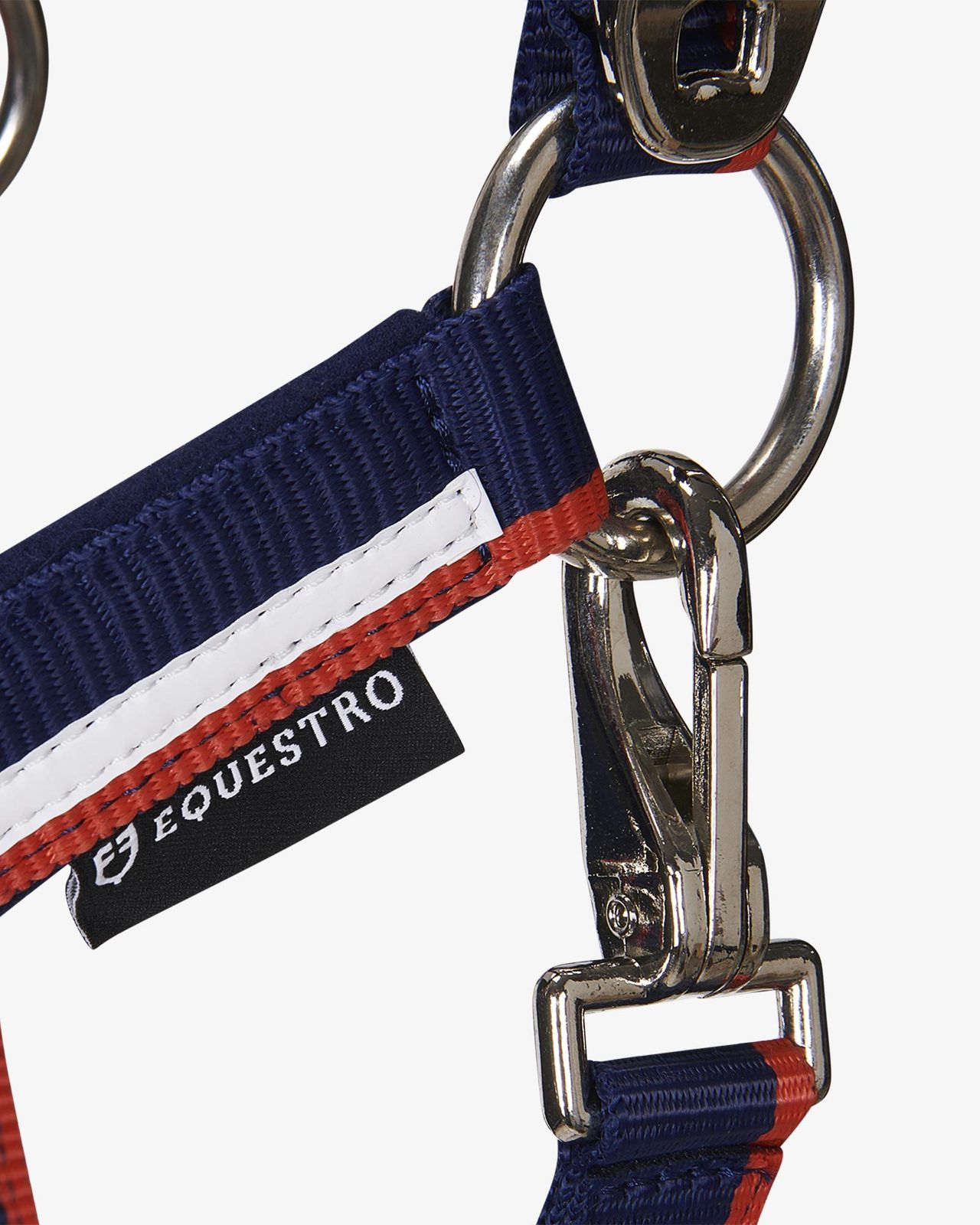 Halter with fleece padding and snap hook