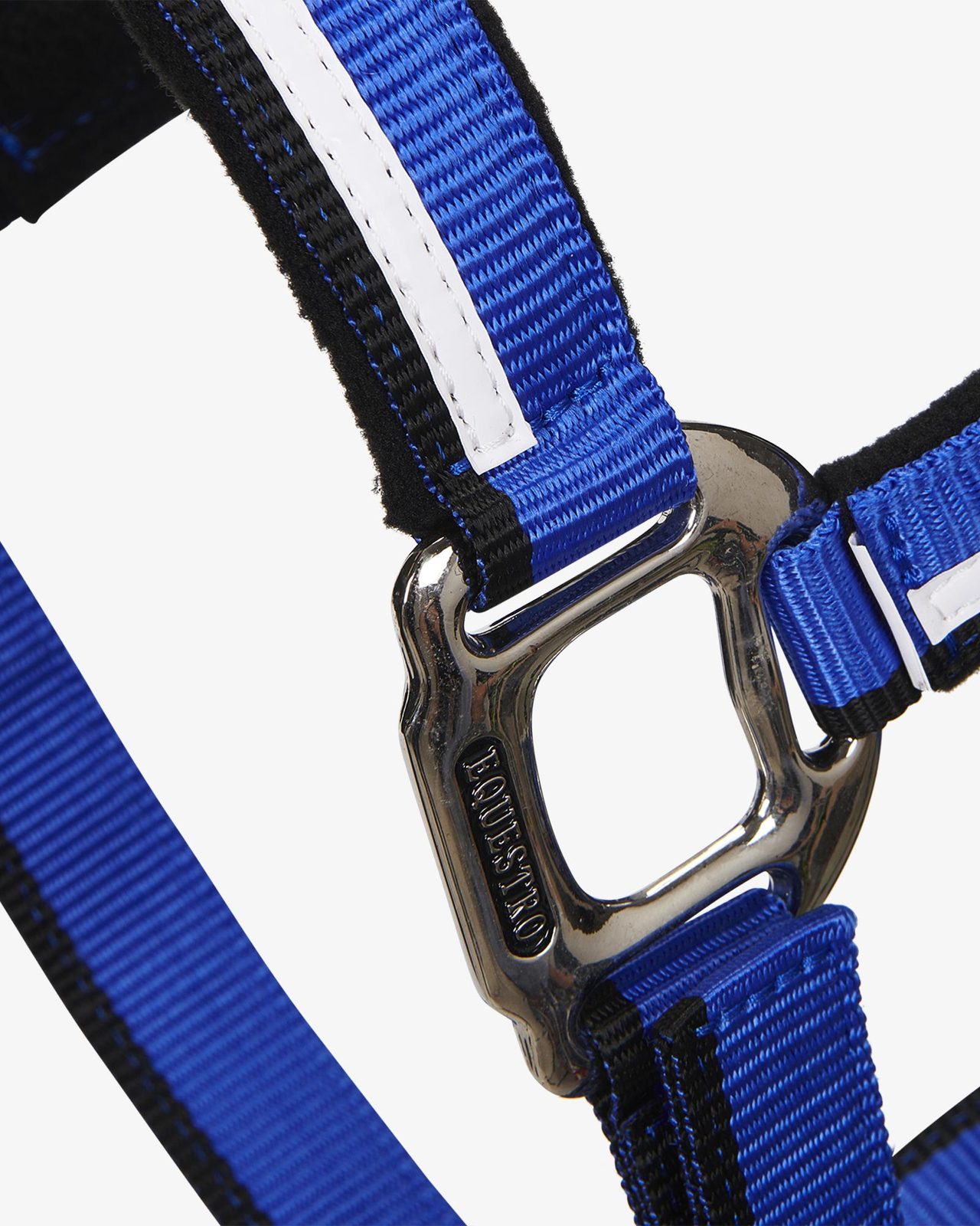 Halter with fleece padding and snap hook