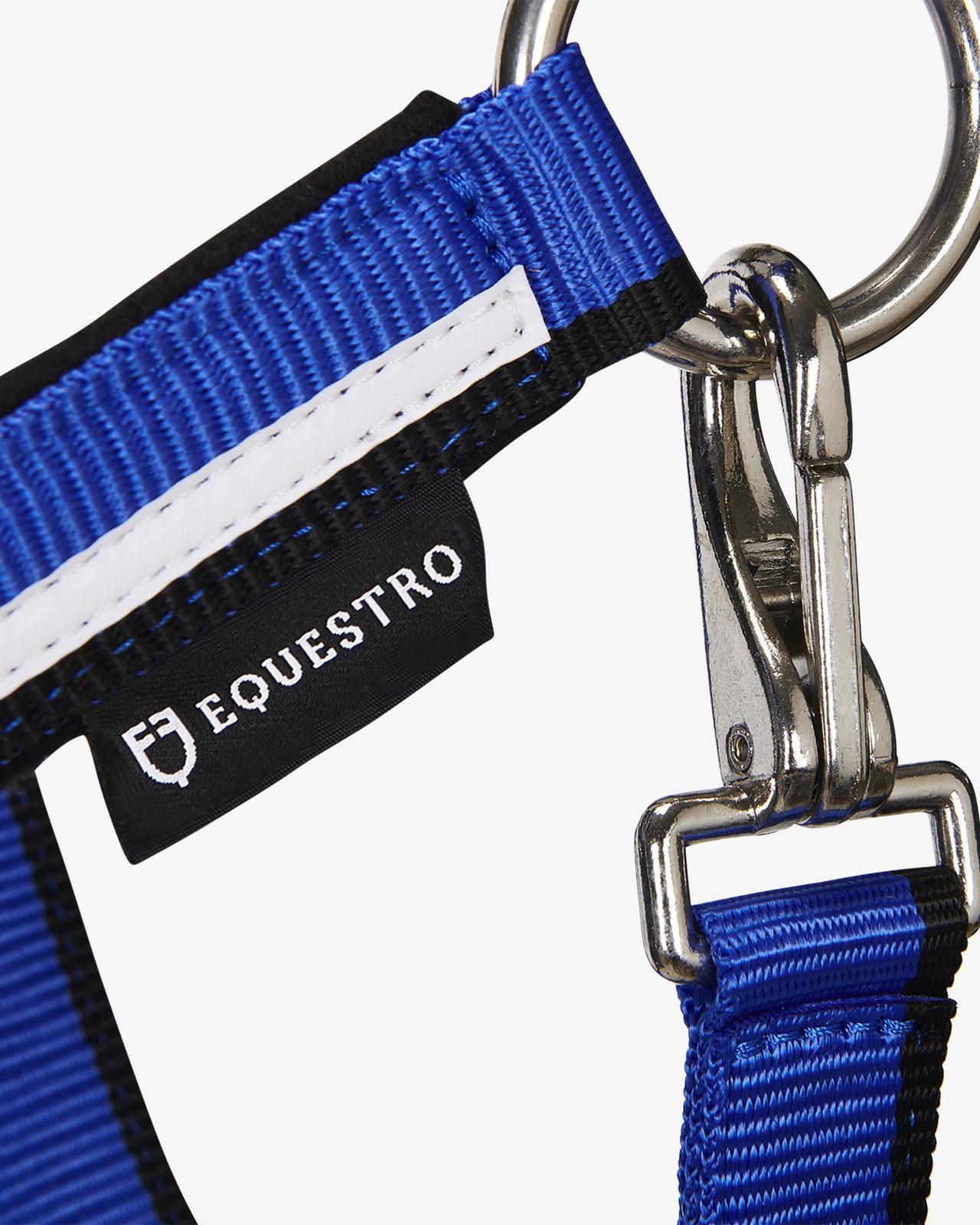 Halter with fleece padding and snap hook