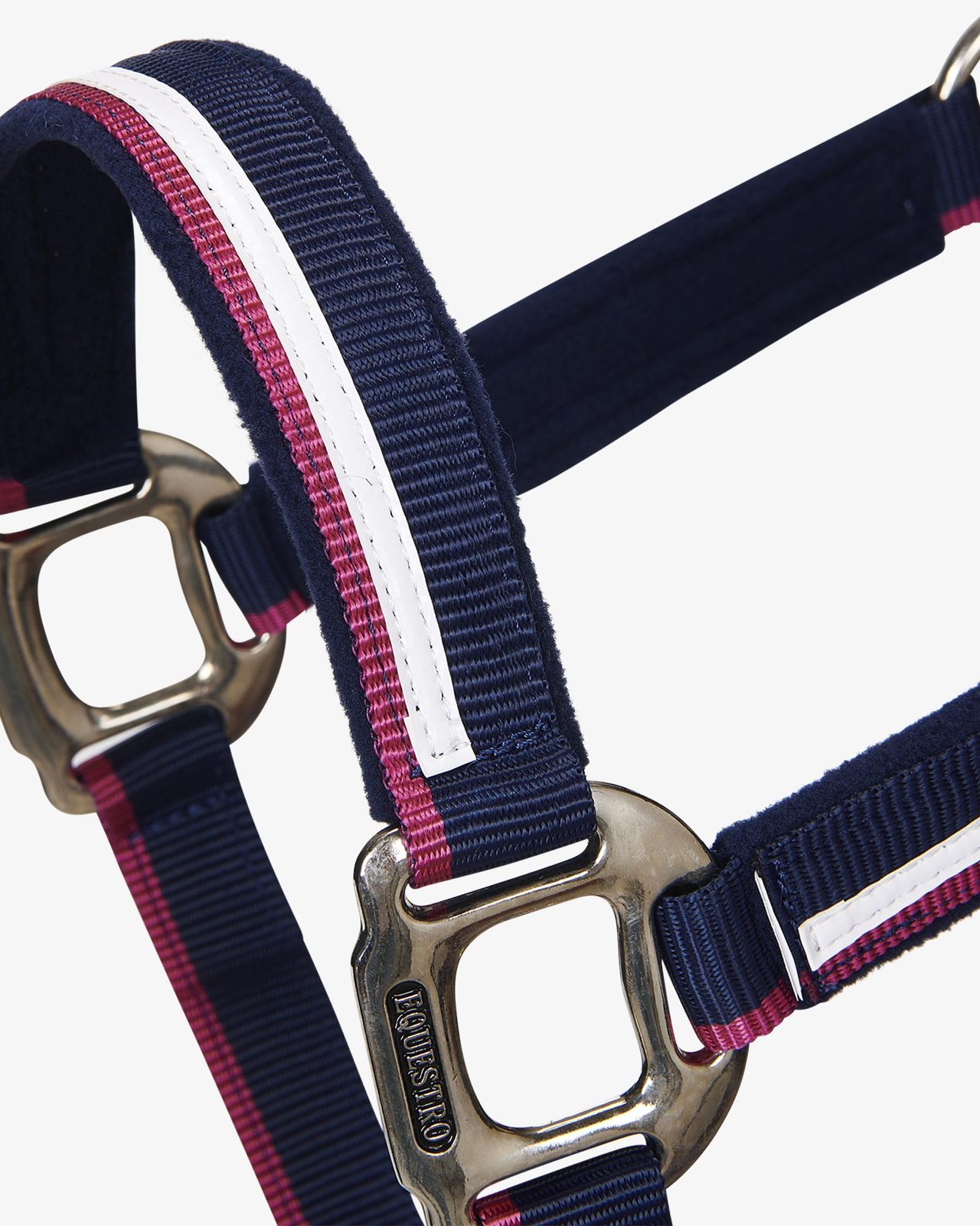 Halter with fleece padding and snap hook