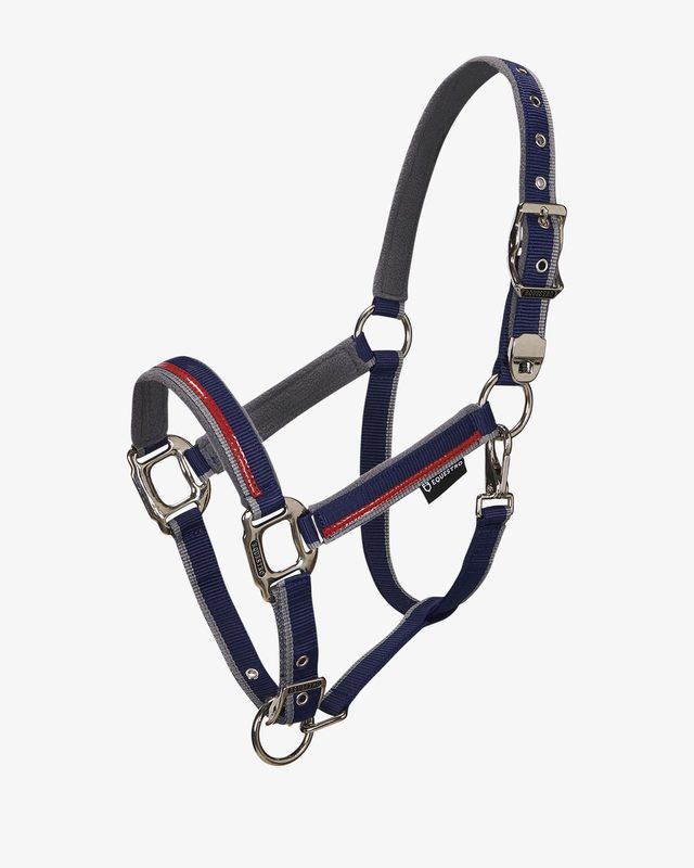 Double adjustment halter