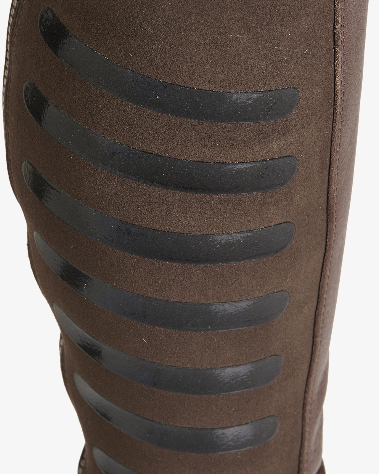 Unisex gaiters with silicone inserts