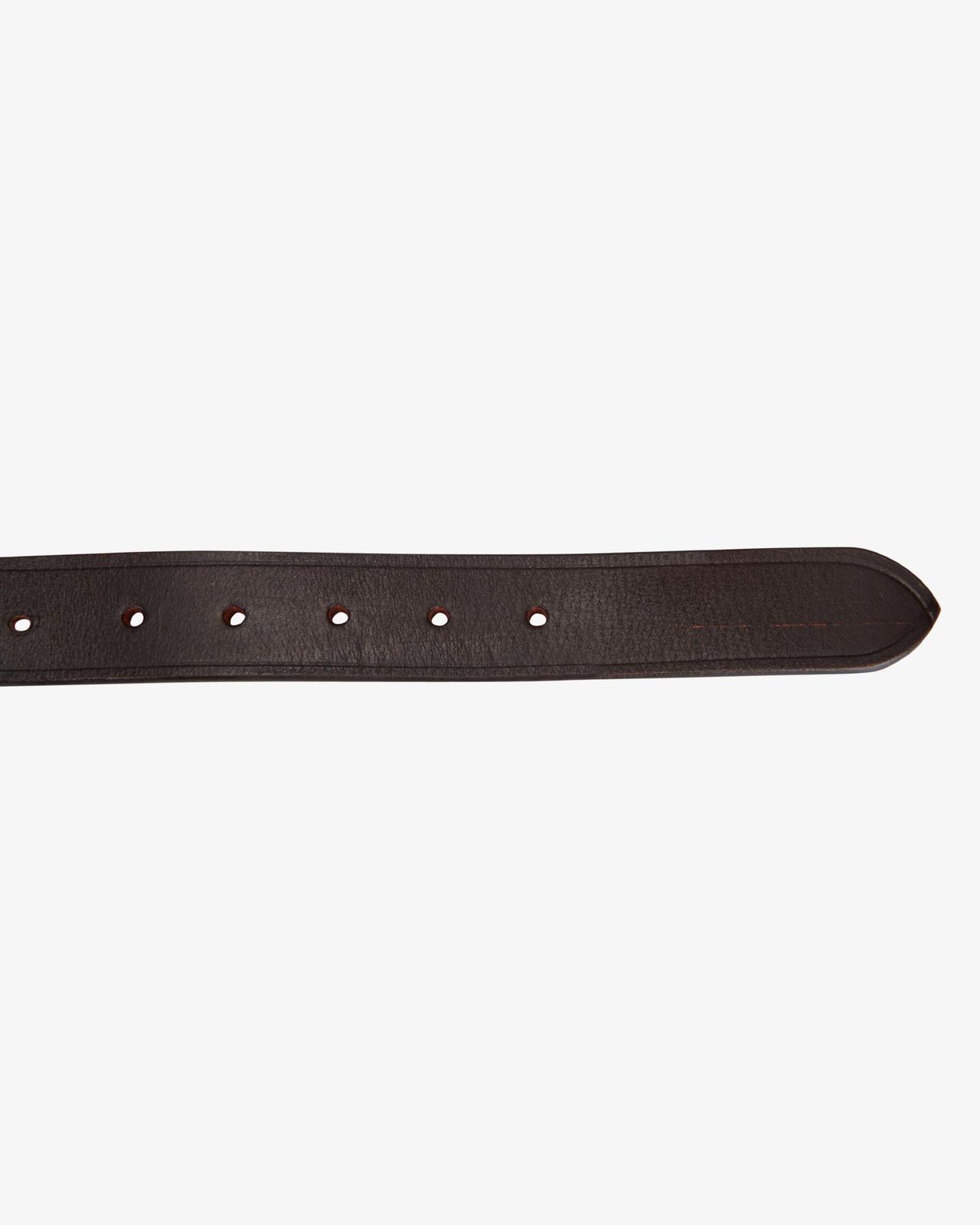 Leather belt with southwest patterm