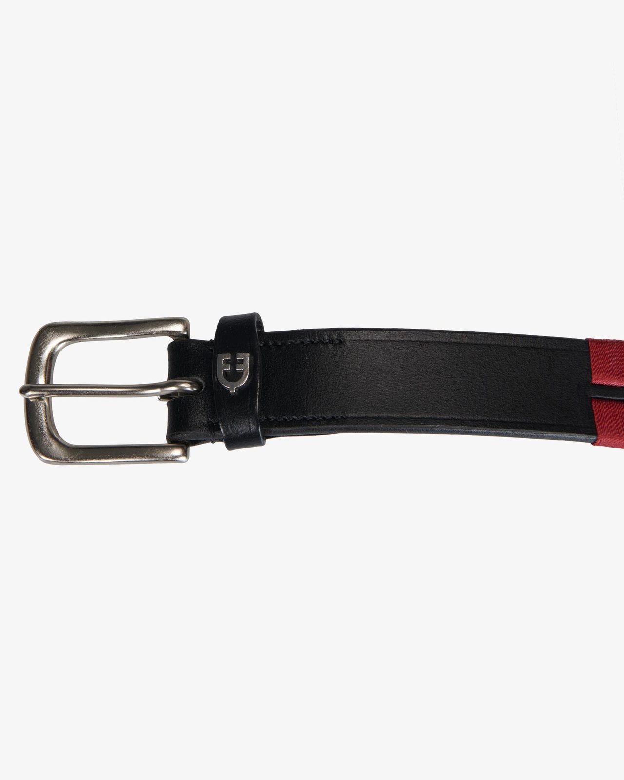 Leather belt with southwest patterm