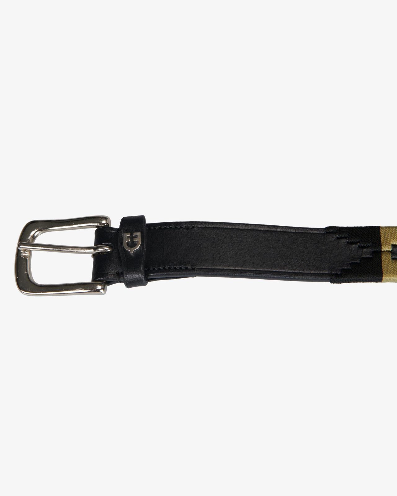 Leather belt with southwest patterm