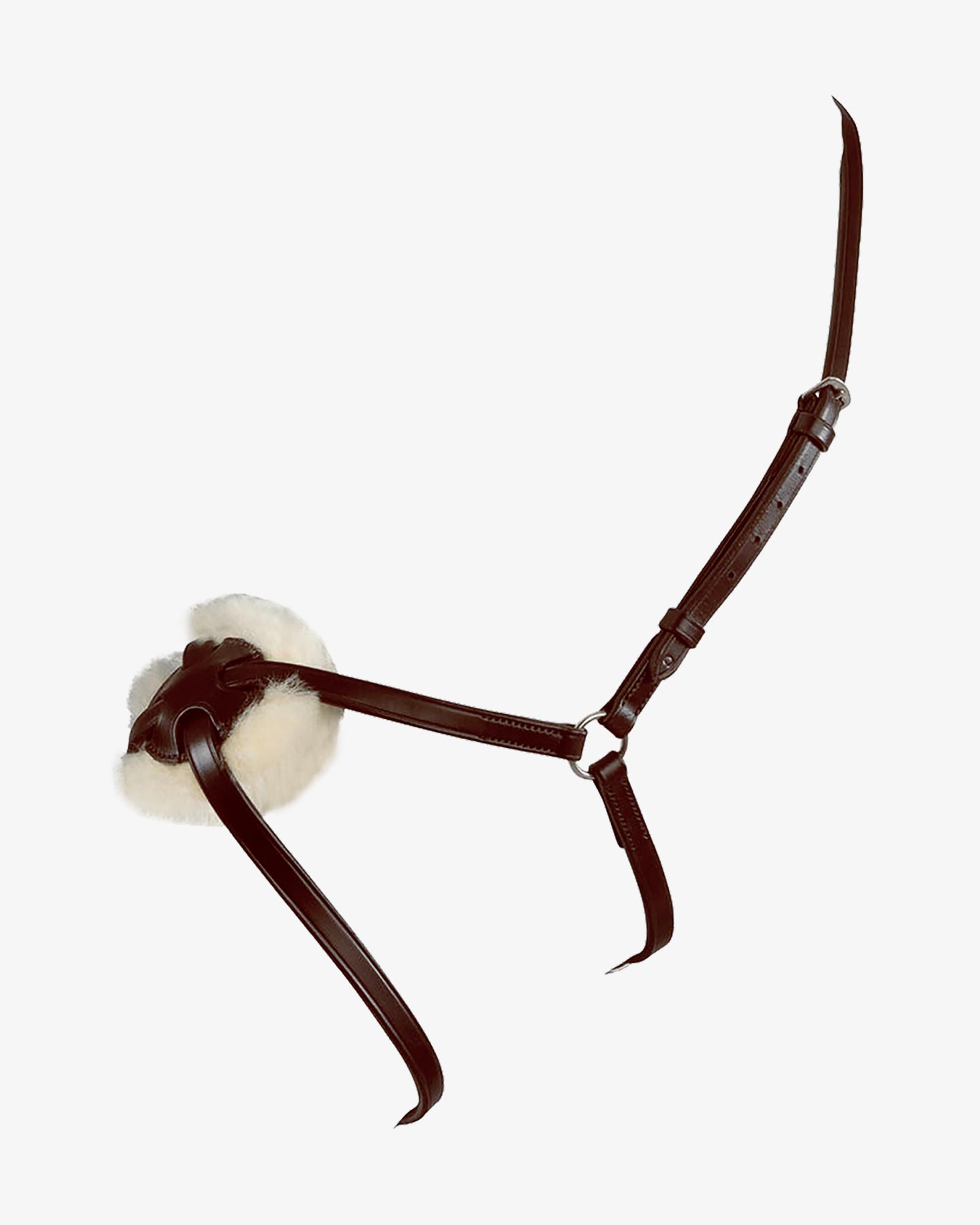 Leather figure eight noseband bridle