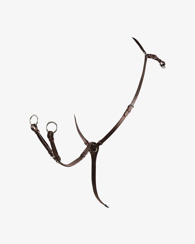 Hunting Y breastplate in leather