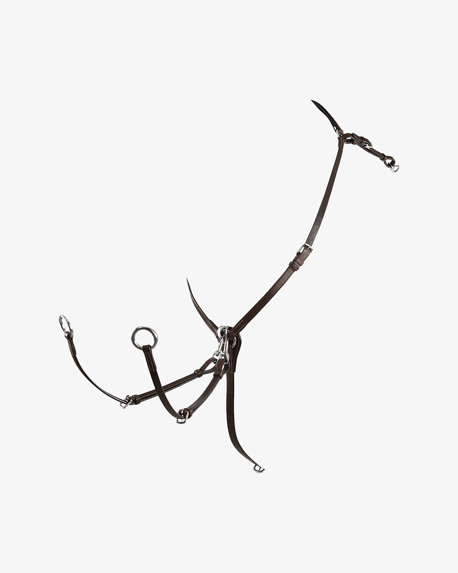Tanned leather fork hunting breastplate