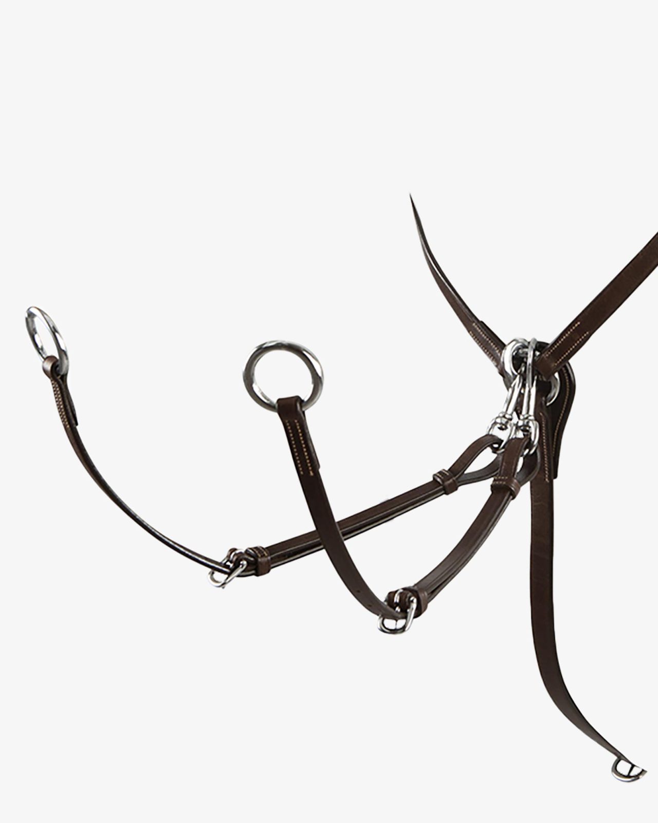 Tanned leather fork hunting breastplate