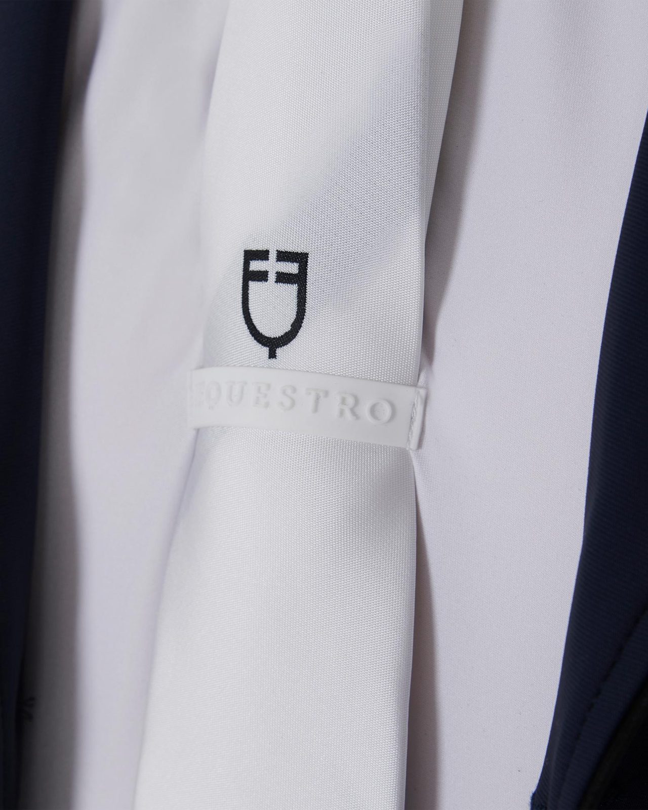 Competition tie with embroidered logo