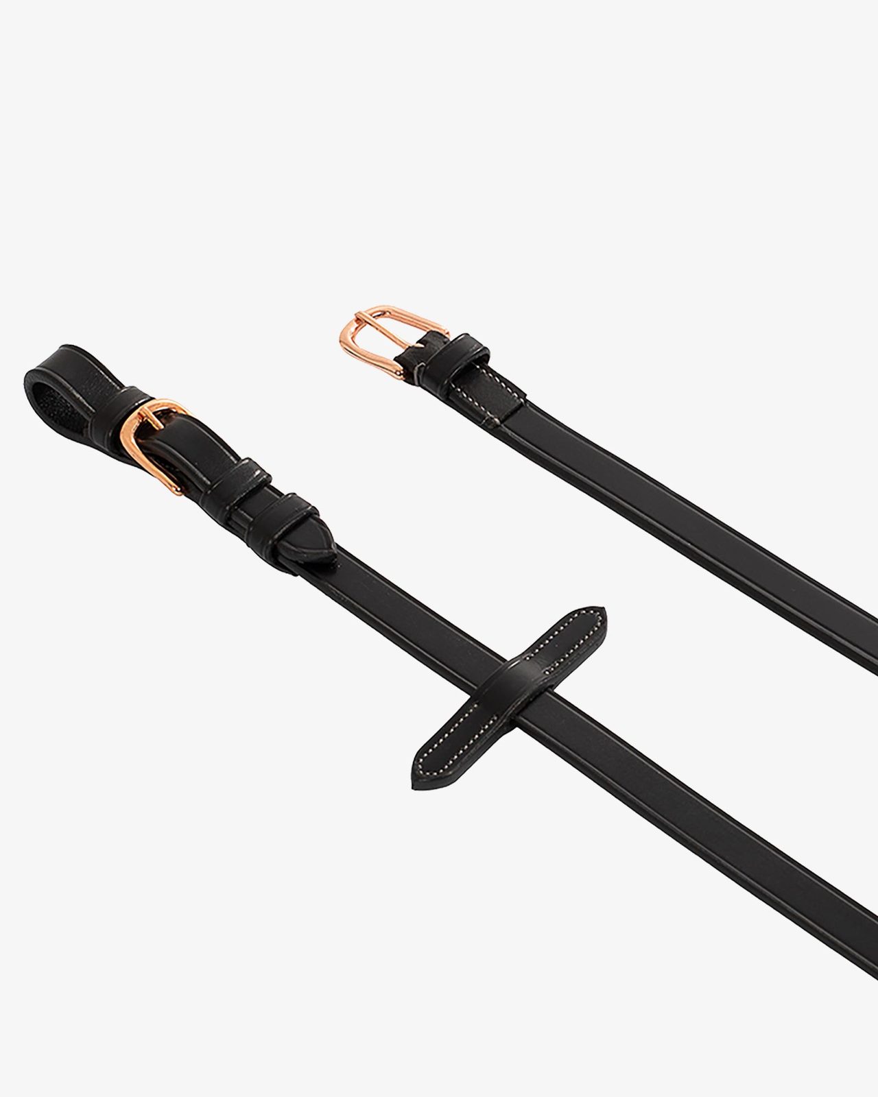 Redini per testiera inglese cuoio e gomma fibbie rose gold