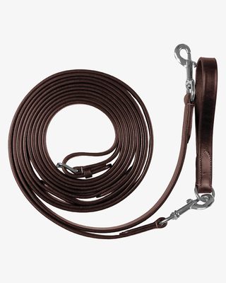 Leather draw reins