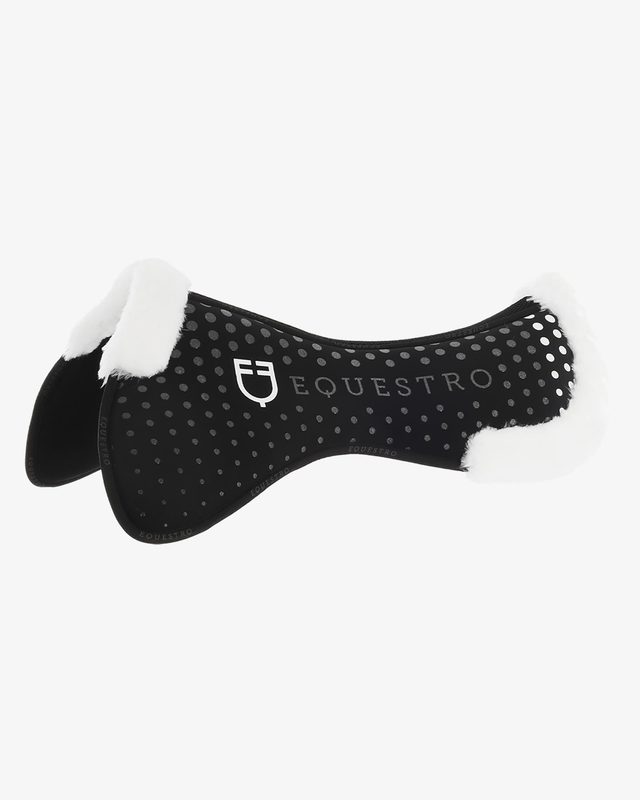 Breathable ecowool pad with grip