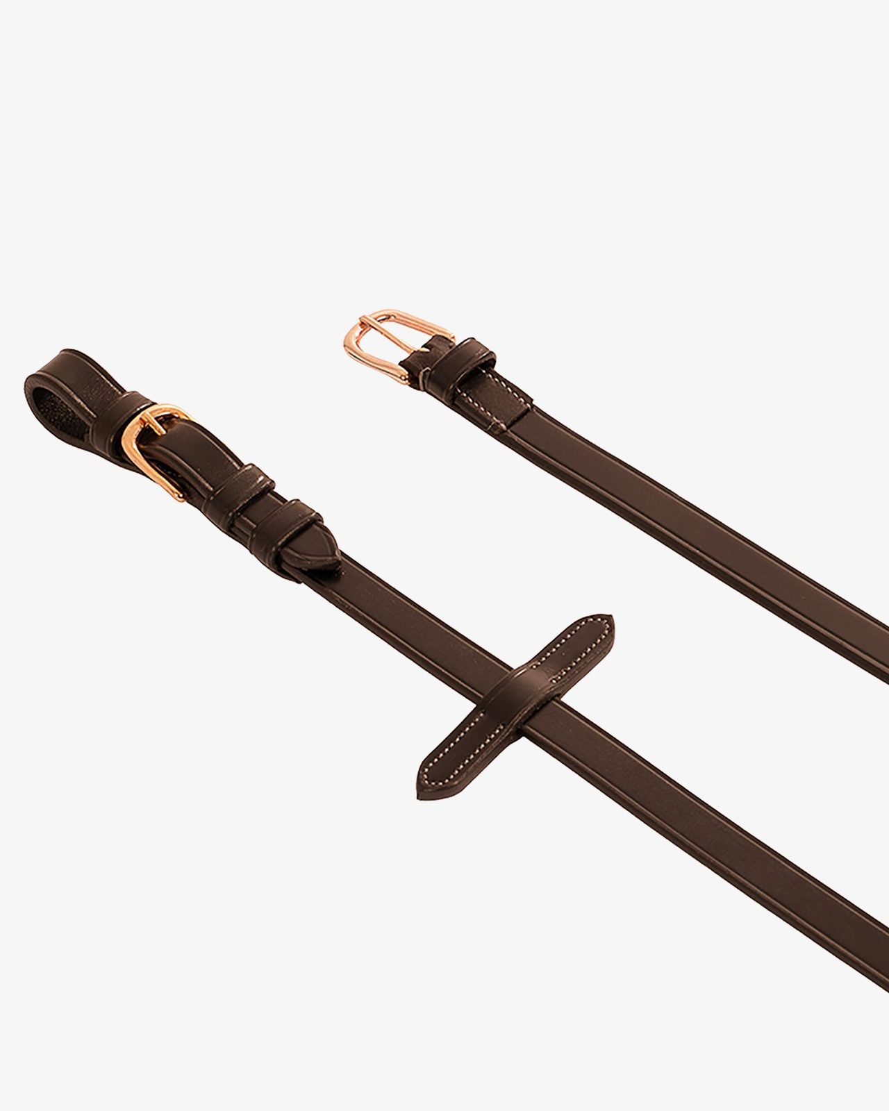 Redini per testiera inglese cuoio e gomma fibbie rose gold