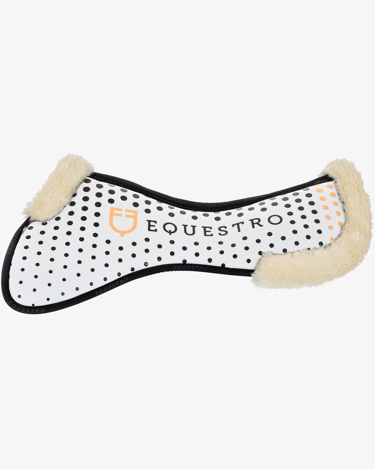 Ecowool memory foam pad with silicone grip and logo