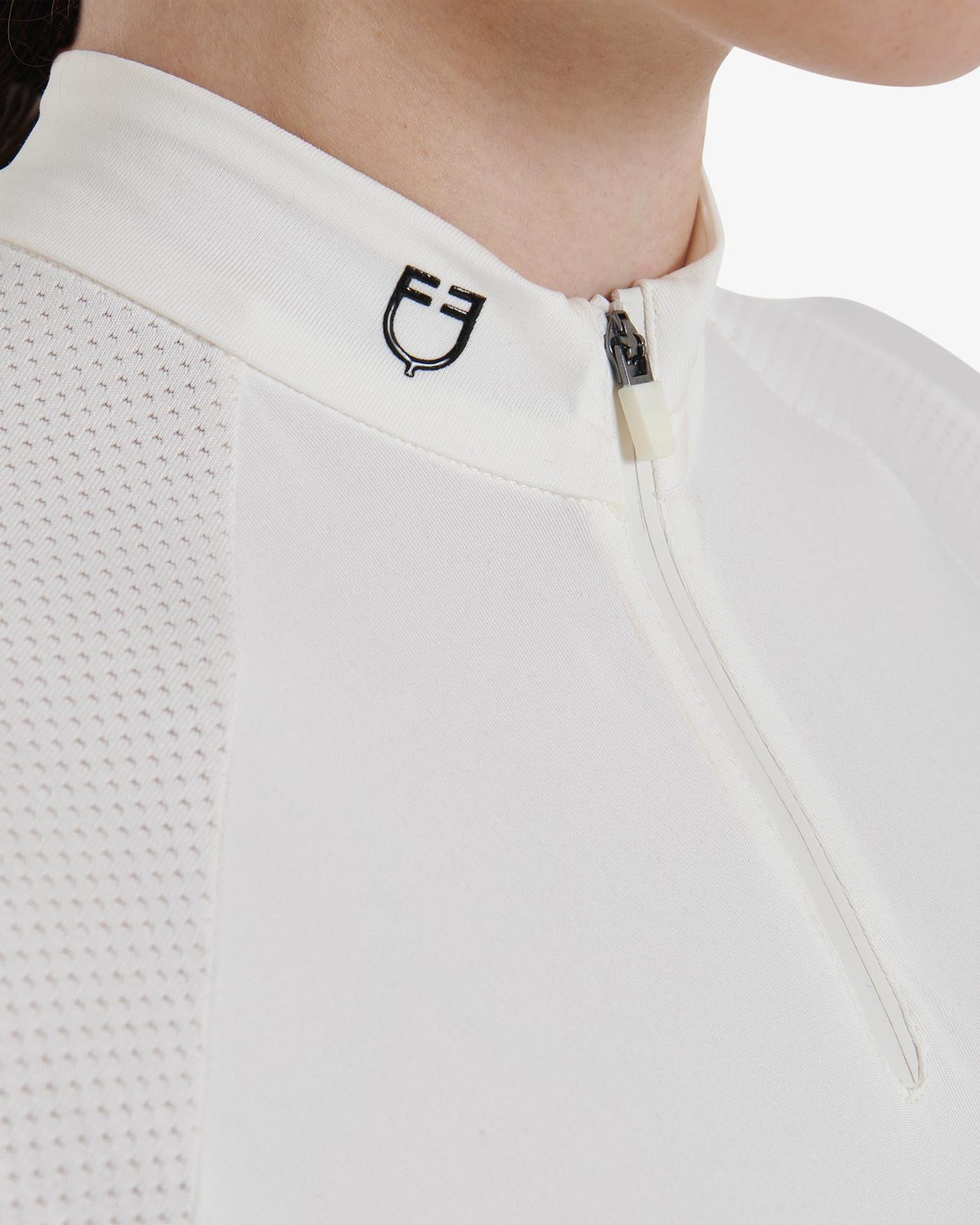 Polo tecnica donna slim fit da allenamento