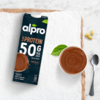 ALPRO PROTEIN 50g Bevanda Vegetale Proteica alla Soia Gusto Cioccolato 1l