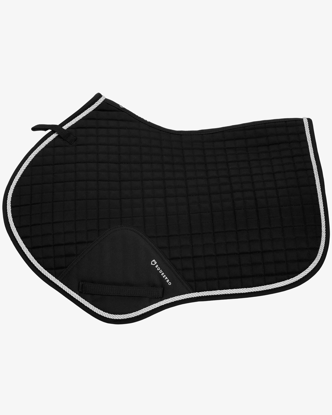 Shaped jumping saddle pad in cotton