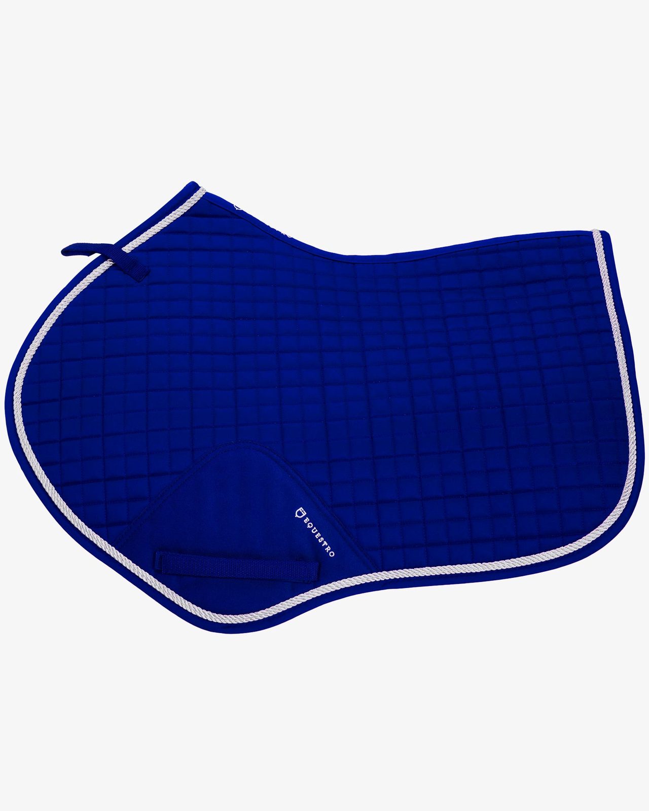 Shaped jumping saddle pad in cotton