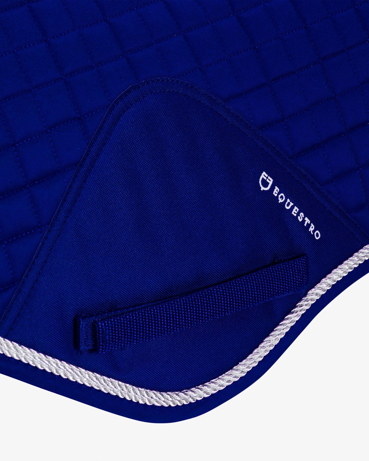 Shaped jumping saddle pad in cotton